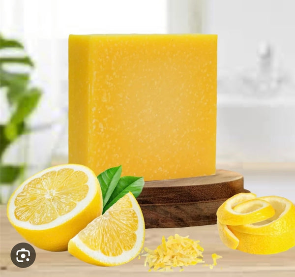 Lemon organic soap